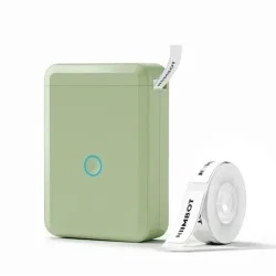 D110 0.5 Inch Label Printer with Tape- Green